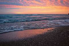 pink-sky-and-pebbles